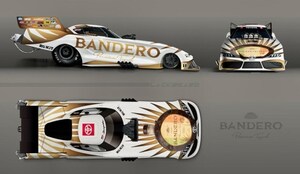 Alexis DeJoria unveils the Bandero Premium Tequila 2023 NHRA Funny Car