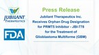 Jubilant Therapeutics Inc. receives Orphan Drug Designation for the PRMT5 inhibitor - JBI-778 for the treatment of Glioblastoma Multiforme (GBM)