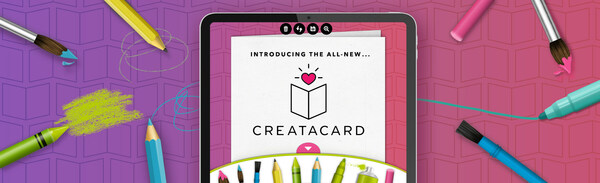 The new American Greetings Creatacard™ app for iPad gives kids a fun, easy and creative way to make and send cards.