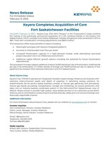 Keyera Completes Acquisition of Core Fort Saskatchewan Facilities (CNW Group/Keyera Corp.)