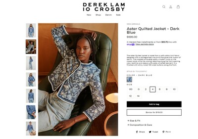 Now you can Borrow the latest styles from Derek Lam 10 Crosby on DerekLam.com.