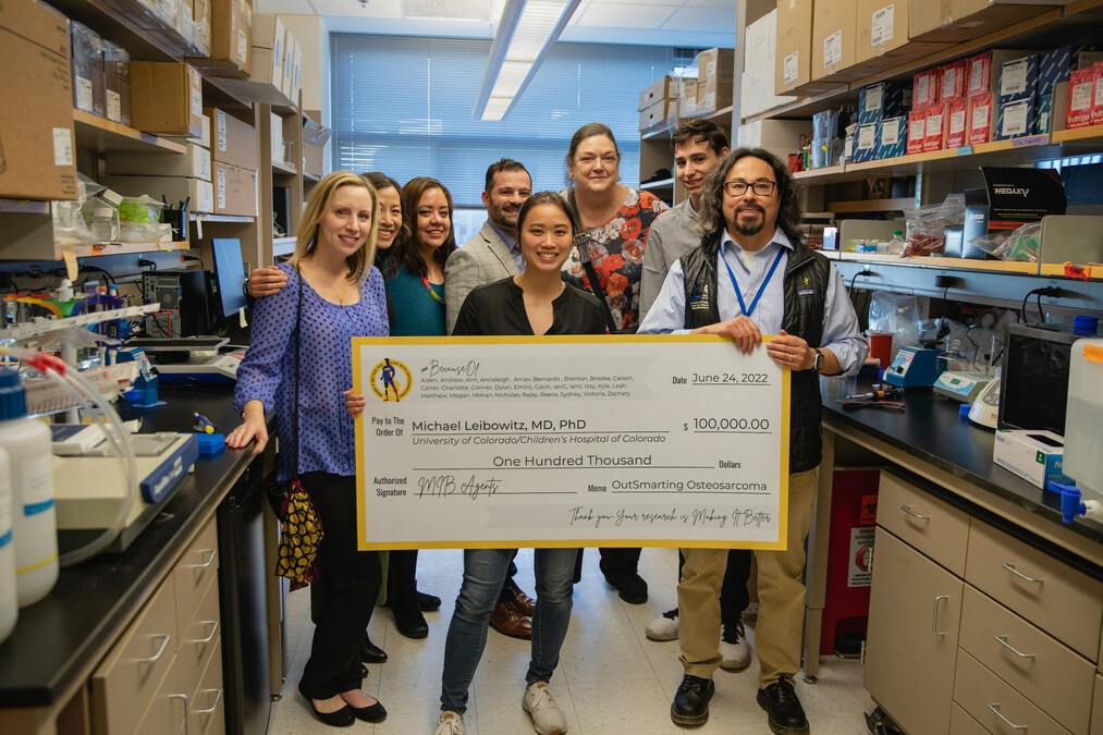MIB Agents Awards $200,000 in Grants to Colorado-based Researchers Studying Pediatric Osteosarcoma - Vimarsana News