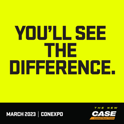 You'll See the Difference with CASE at CONEXPO 2023
