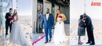 SKYDECK CHICAGO AT WILLIS TOWER HOSTED WEDDING, VOW RENEWALS FOR ANNUAL VALENTINE'S DAY CONTEST, LOVE ON THE LEDGE