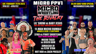 Order'MICRO PPV1: The Rivalry' via MicroWrestling.com