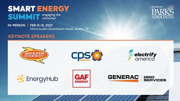 Parks Associates - Smart Energy Summit 2023 Keynote Speakers