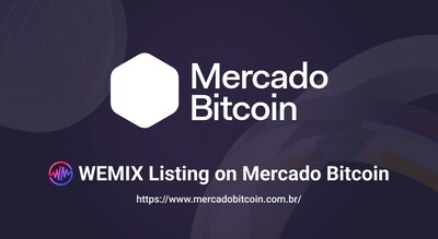 WEMIX lists on Mercado Bitcoin