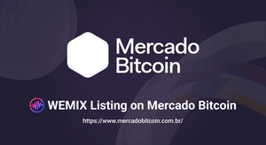 WEMIX listed on Mercado Bitcoin, the largest exchange in Brazil that supports trading in fiat currency