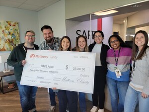 Mattress Clarity donates $25,000 to The SAFE Alliance to Provide Safe Spaces and Support to Survivors of Abuse