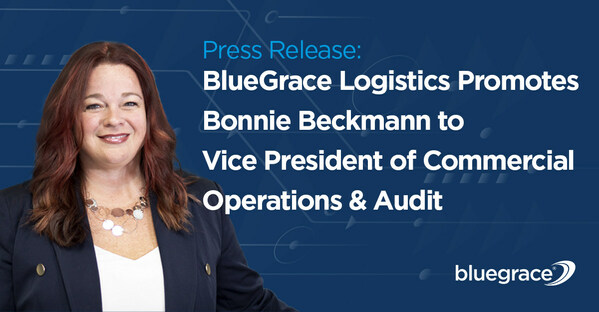 BlueGrace Logistics Promotes Bonnie Beckmann to VP of Commercial Operations & Audit