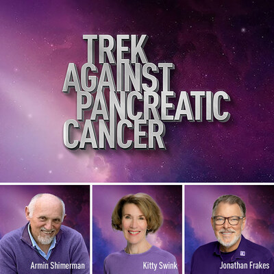 For the third consecutive year, Star Trek's Jonathan Frakes, Kitty Swink and Armin Shimerman have come together to fundraise for PanCAN PurpleStride, the ultimate event to end pancreatic cancer.