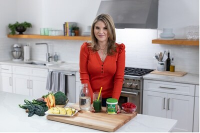 Together with Amazing Grass, Jenna Bush Hager is encouraging consumers to “Get Your Greens” and join the challenge on her Instagram page for a chance to win her favorite Amazing Grass product.