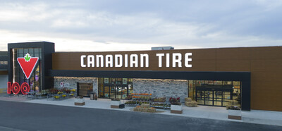 Le magasin de Welland (Ontario, Canada) reprsente la nouvelle gnration de magasins de dtail grand format de Canadian Tire (Groupe CNW/SOCIT CANADIAN TIRE LIMITE)