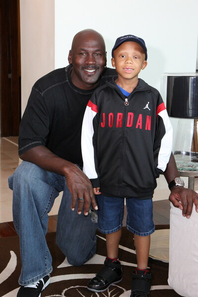 Make-A-Wish kid Donovan had his wish to meet Michael Jordan granted in 2009.