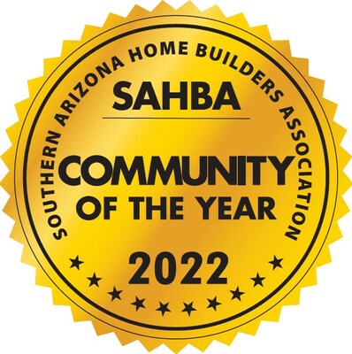 Mattamy Homes’ Saguaro Trails named Community of the Year by the Southern Arizona Home Builders Association for 2022. (CNW Group/Mattamy Homes Limited)