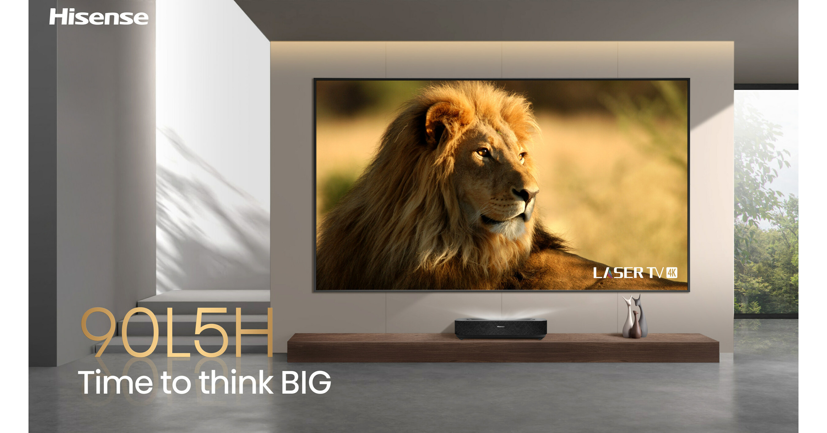 Hisense introduit son t&eacute;l&eacute;viseur laser 90L5H grand &eacute;cran familial en Afrique du Sud