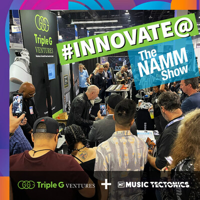 Triple G Ventures, Music Tectonics and Jordan Rudess, Unveil 12 Game-Changing Music-Tech Brands at #INNOVATE@NAMM 2023