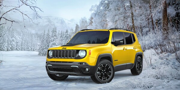 The Jeep® Renegade – known for its best-in-class off-road capability – is getting a bold appearance and fun-to-drive personality with the Upland trim for the 2023 model year. The special edition pairs rugged off-road looks and legendary Jeep 4x4 performance with a well-appointed interior and upgraded content. Also, back by popular demand is the vibrant Solar Yellow exterior paint color, which is available on all Renegade trims, including the Upland edition.