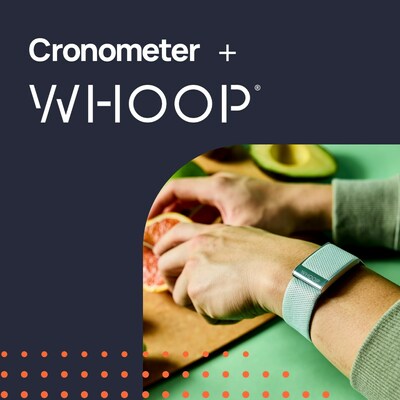 Cronometer & WHOOP users will now better understand how their nutrition impacts strain, recovery, and sleep. (CNW Group/Cronometer)