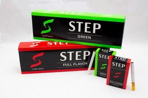 STEP™ Cigarettes are a Satisfying Tasteful cigarette Experience at a fair Price (STEP™)