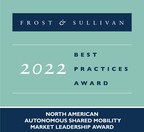May Mobility Applauded by Frost &amp; Sullivan for Its Leadership Position in the Autonomous Shared Mobility Market