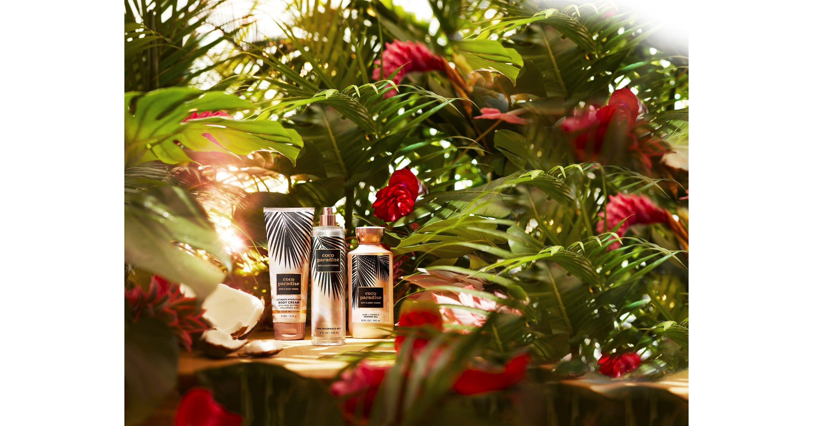 STEP INTO PARADISE AND EXPERIENCE PURE LUXURY WITH BATH & BODY WORKS' 100+  NEW TROPICAL DROP