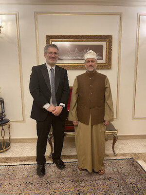 Dr. Abbasi and Abdulsalam Al Murahidi, the Head of Oman Investment Authority