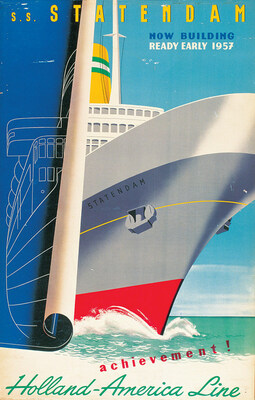 Holland America Line Launches a Poster Design Contest to Commemorate its One hundred and fiftieth Anniversary