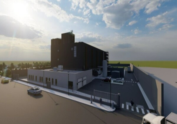 Rendering of the planned Equinix BA2 International Business Exchange™ (IBX®) in Barcelona, Spain