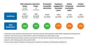 DSM reports 2022 results