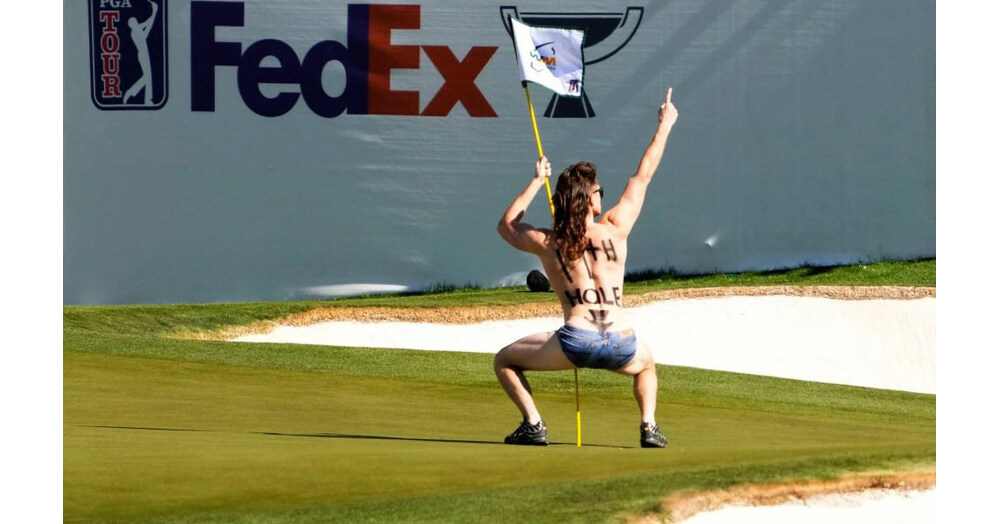 Mulleted Streaker At Waste Management Open Gets Bail & Court Fees