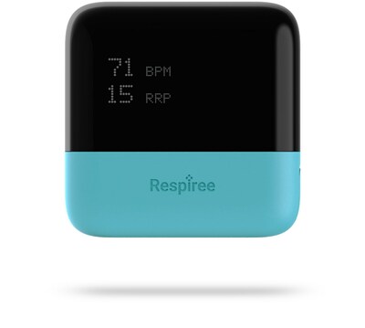 Illustrative Image of Respiree™’s RS001 Cardio-respiratory Wearable