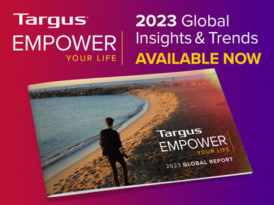 Targus' annual 2023 Global Workplace Study explores how people can empower their lives inside and outside of work