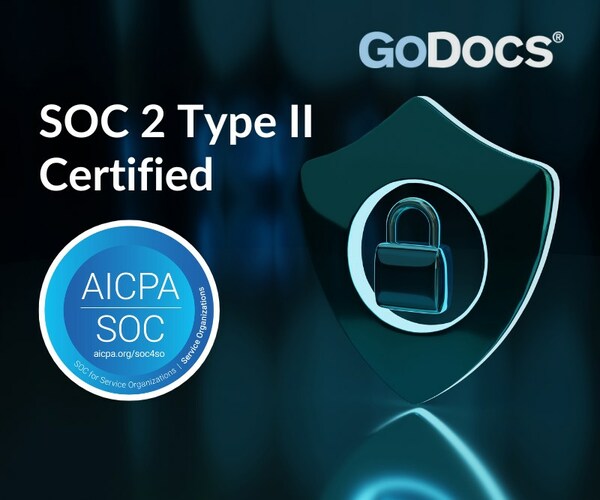Earning the certification is a highly commendable achievement and, as a voluntary compliance certification, speaks directly to GoDocs' commitment to data security and best practices within privacy protocols.