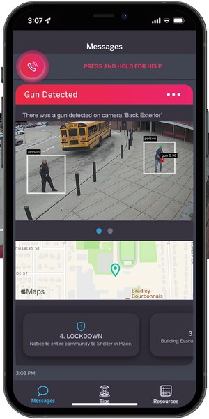Chicago Area School District Conducts Live Active Shooter Training Event to Highlight Effectiveness of Omnilert AI Visual Gun Detection