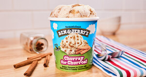 New Ben &amp; Jerry's Churray for Churros!™ Is a Cinnamon Celebration