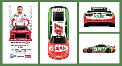 Ralphs to Welcome NASCAR Cup Series Driver Ricky Stenhouse Jr. to Meet and Greet Fans Near Auto Club Speedway