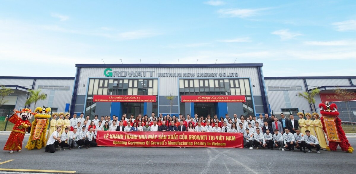 Growatt inaugurates its first manufacturing plant in Vietnam - Vimarsana News