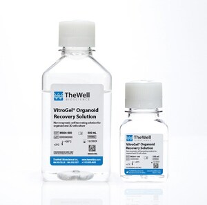 TheWell Bioscience Announces Launch of VitroGel® Organoid Recovery Solution for Fast and Safe Harvesting of Organoids/Cells with High Yields