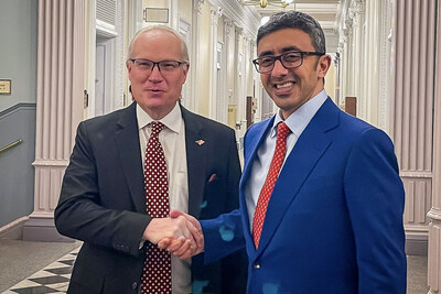 H.H. Sheikh Abdullah bin Zayed Al Nahyan, Minister of Foreign Affairs and International Cooperation, concluded his visit to Washington, DC after meeting with senior US government officials and Congressional leaders.