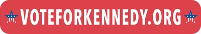 VOTEFORKENNEDY.ORG LOGO (PRNewsfoto/Voteforkennedy.org)