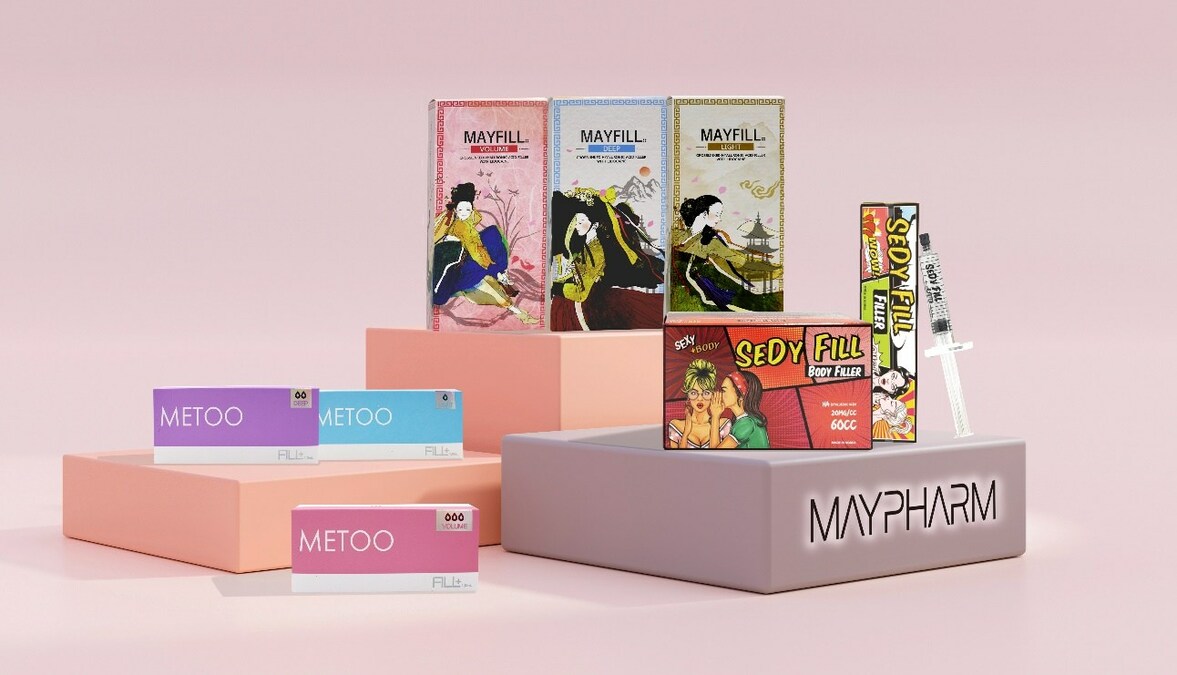 Maypharm CO, LTD., launched a new CE filler: Multi-layered Phasic Hyaluronic Acid with lidocaine and CE approved MayFill Filler - Vimarsana News