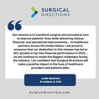 Surgical Directions Achieves 45% Growth and Expands Healthcare Solutions for Partners