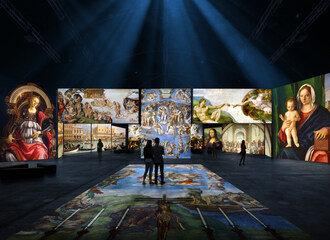 Biltmore in Asheville, NC, will host Italian Renaissance Alive, an exhibition featuring large-scale projections of some of the world's most revered Italian artists and sculptors of the Renaissance period.