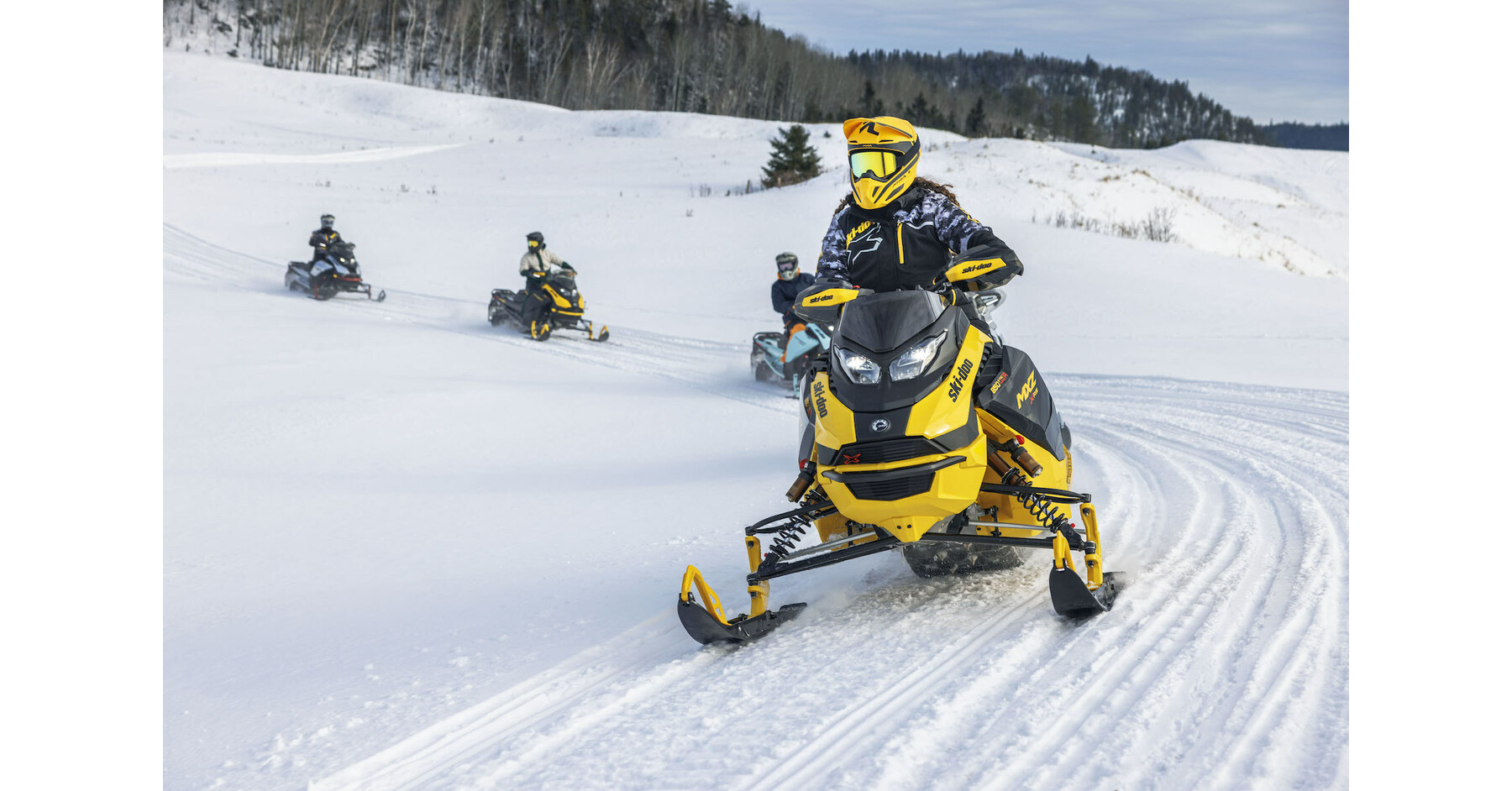 BRP OFFERS A RIDE FOR EVERYONE AND EVERY STYLE WITH 2024 SNOWMOBILE LINEUP