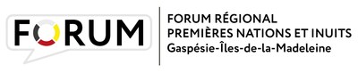 Logo du Forum Rgional Premires Nations et Inuits Gaspsie-les-de-la-Madeleine (Groupe CNW/Commission de dveloppement des ressources humaines des Premires Nations du Qubec)