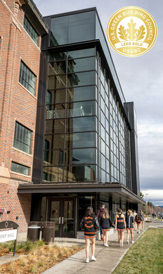 Originally constructed in 1922, Romney Hall is one of the most noteworthy buildings on Montana State University’s (MSU) campus in Bozeman, MT. Cushing Terrell partnered with MSU to design for its extensive renovation. The iconic building contributes significant value to the MSU Historic District, is listed on the National Register of Historic Places, and was recently awarded LEED Gold.