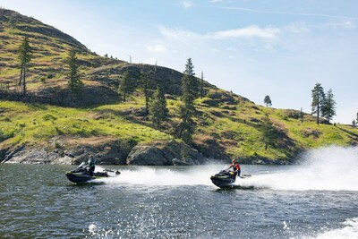 The 2023 Sea-Doo Explorer Pro 170 expands the limits of waterway adventures (CNW Group/BRP Inc.)