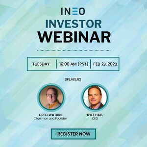 INEO Announces Date For Investor Webinar For Fiscal 2023 Second Quarter Financial Results