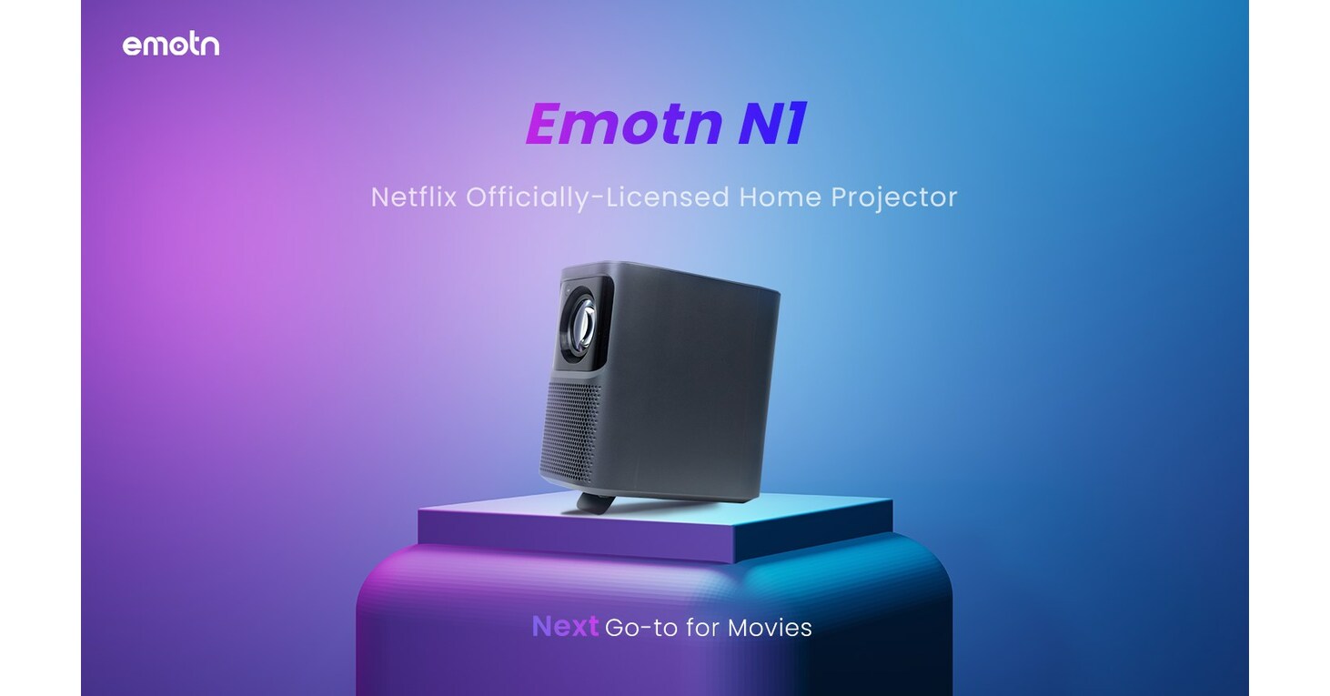 emotn N1 de los mejores proyectores con licencia Netflix - unboxing y  review 